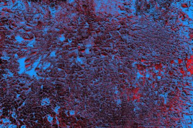 Çizik ve çatlaklarla metal doku