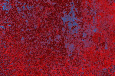 Soyut grunge arkaplanı. Monokrom dokusu. Mavi ve kırmızı desenli arkaplan