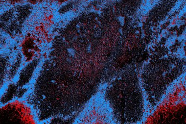 Metal boya dokusu ve arkaplan