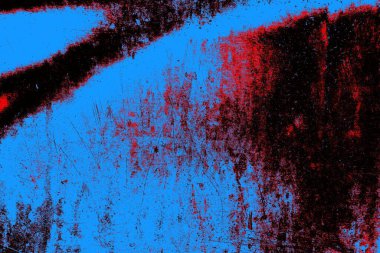 Çizik ve çatlaklarla metal doku.