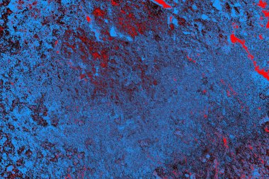 Çizik ve çatlaklarla metal doku