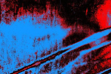 Çizik ve çatlaklarla metal doku.