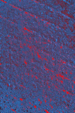 Çizik ve çatlaklarla metal doku