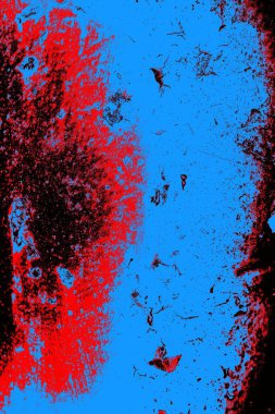 Çizik ve çatlaklarla metal doku