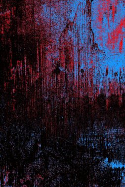 Çizik ve çatlaklarla metal doku