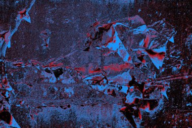 Dökülen boya paslı metal dokusu