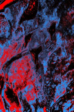 Çizik ve çatlaklarla metal doku