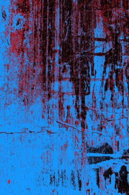 Çizik ve çatlaklarla metal doku