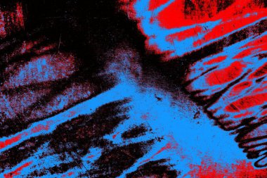 Çizik ve çatlaklarla metal doku.