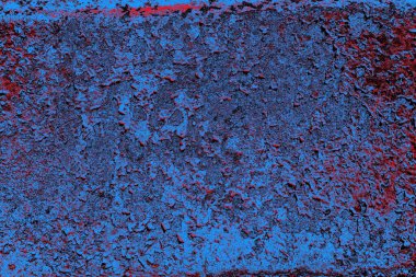 Çizik ve çatlaklarla metal doku