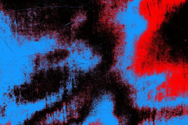 Çizik ve çatlaklarla metal doku.