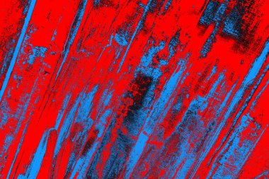 Kırmızı ve mavi renkli grunge duvar dokusu arkaplanı