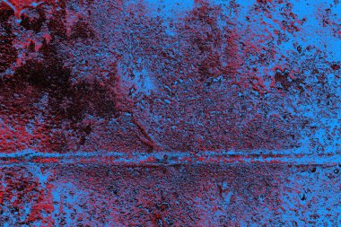 Çizik ve çatlaklarla metal doku