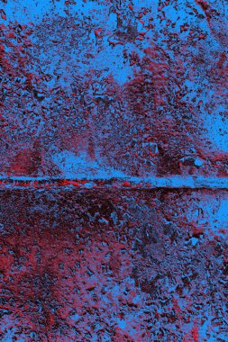 Çizik ve çatlaklarla metal doku