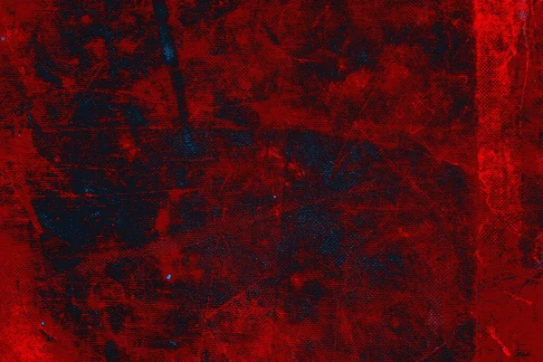 Fundo Grunge Abstrato Textura Monocromática Azul Vermelho Texturizado Fundo — Fotografia de Stock