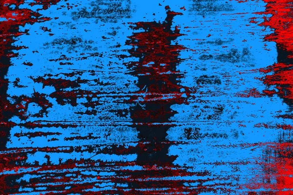 Crimson Rot Und Blau Gefärbte Grungy Wand Strukturierten Hintergrund — Stockfoto