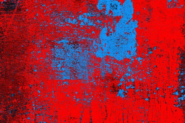 Pared Grungy Color Rojo Azul Carmesí Fondo Texturizado —  Fotos de Stock