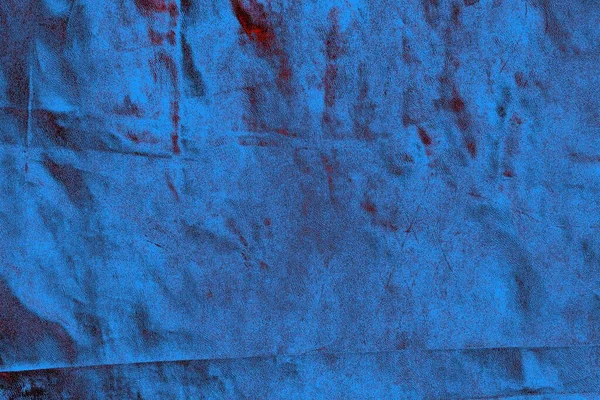 Crimson Rot Und Blau Gefärbte Grungy Wand Strukturierten Hintergrund — Stockfoto