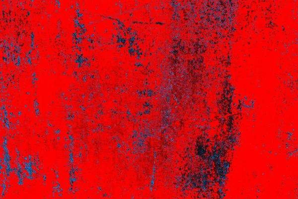 Kırmızı ve mavi renkli grungy duvar, desenli arka plan