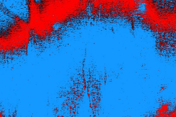 Vermelho Carmesim Azul Colorido Parede Grungy Fundo Texturizado — Fotografia de Stock