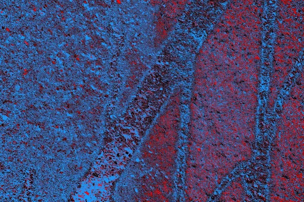 Pared Grungy Color Rojo Azul Carmesí Fondo Texturizado —  Fotos de Stock