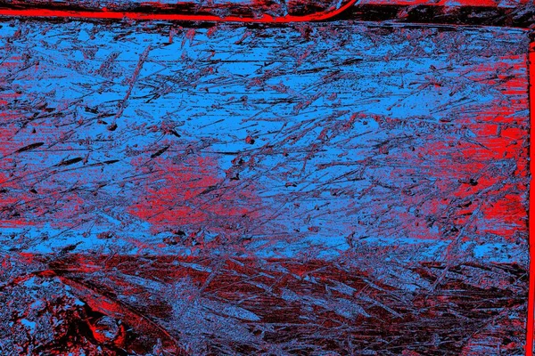 Çizik ve çatlaklarla metal doku