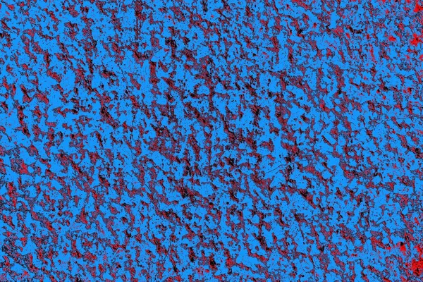 Crimson Rood Blauw Gekleurde Grungy Muur Getextureerde Achtergrond — Stockfoto