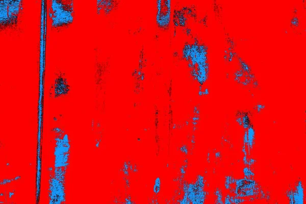 Crimson Rot Und Blau Gefärbte Grunge Wand Textur Hintergrund — Stockfoto