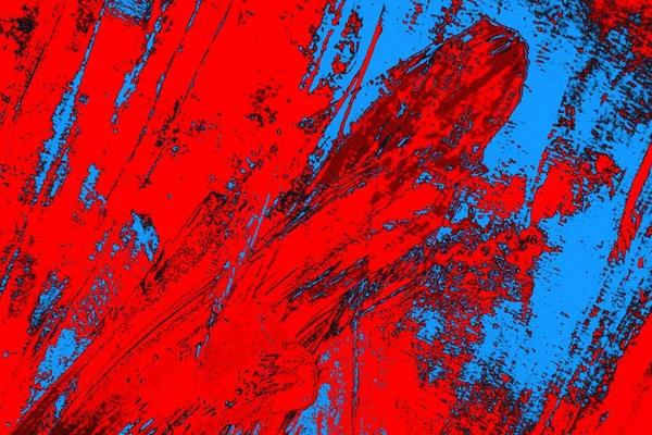 Kırmızı ve mavi renkli grunge duvar dokusu arkaplanı