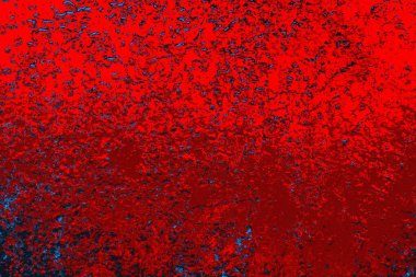Soyut grunge arkaplanı. Monokrom dokusu. Mavi ve kırmızı desenli arkaplan