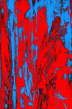 Kırmızı ve mavi renkli grunge duvar dokusu arkaplanı