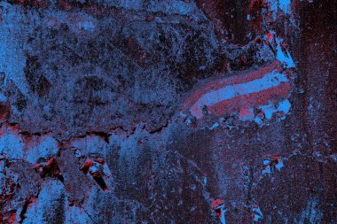 Dökülen boya paslı metal dokusu