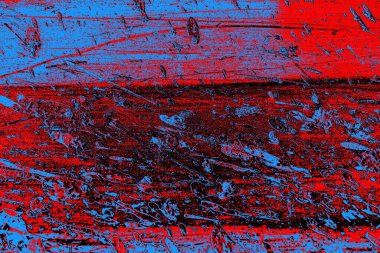 Çizik ve çatlaklarla metal doku