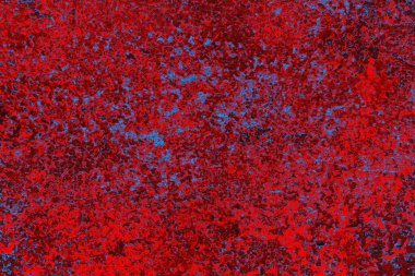 Soyut grunge arkaplanı. Monokrom dokusu. Mavi ve kırmızı desenli arkaplan