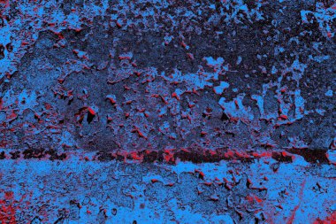 Çizik ve çatlaklarla metal doku