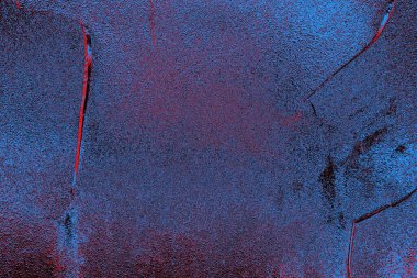 Çizik ve çatlaklarla metal doku