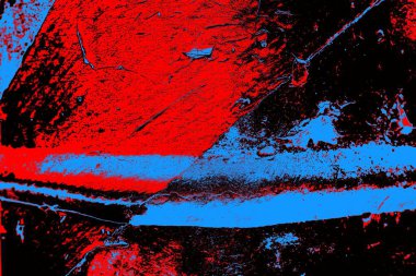 Çizik ve çatlaklarla metal doku