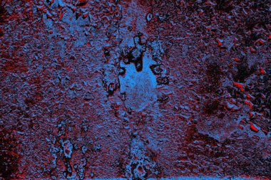 Çizik ve çatlaklarla metal doku