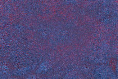 Kırmızı ve mavi renkli grungy duvar, desenli arka plan