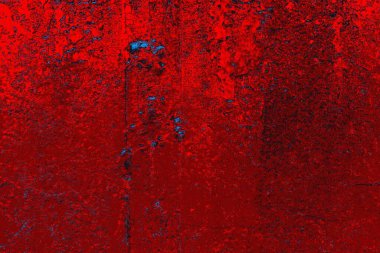 Soyut grunge arkaplanı. Monokrom dokusu. Mavi ve kırmızı desenli arkaplan