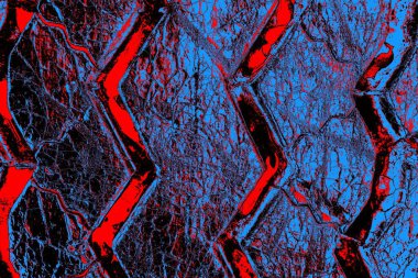 Boyalı araba lastiği yakın çekim dokusu arka planı