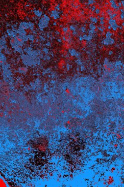 Çizik ve çatlaklarla metal doku