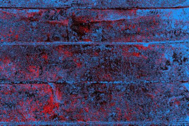 Çizik ve çatlaklarla metal doku