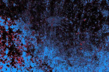 Çizik ve çatlaklarla metal doku