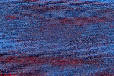 Kırmızı ve mavi renkli grungy duvar, desenli arka plan