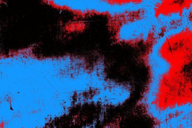 Çizik ve çatlaklarla metal doku.