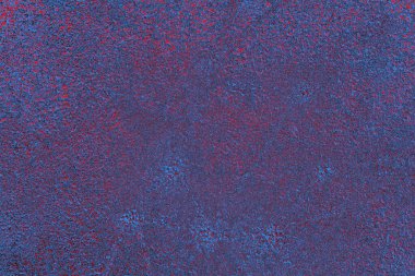 Kırmızı ve mavi renkli grungy duvar, desenli arka plan