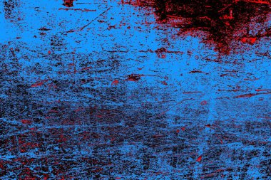 Çizik ve çatlaklarla metal doku