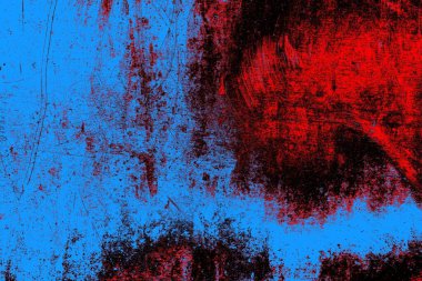 Çizik ve çatlaklarla metal doku.