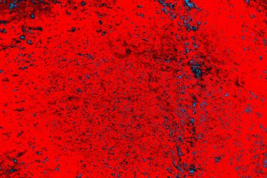 Kırmızı ve mavi renkli grunge duvar dokusu arkaplanı